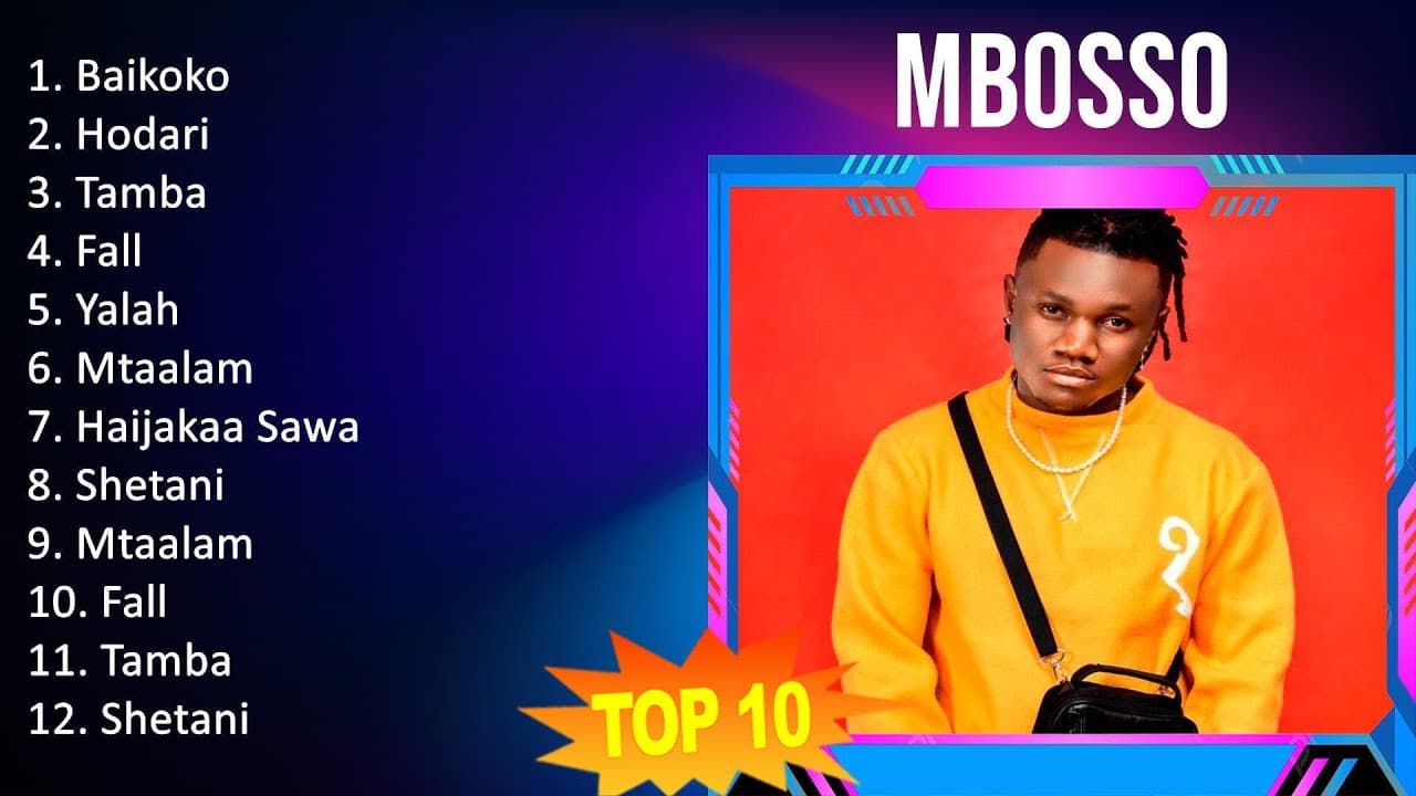 M b o s s o 2023 MIX - TOP 10 BEST SONGS
