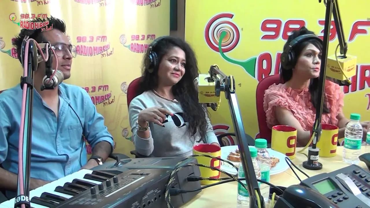 Neha Kakkar, Sonu Kakkar & Tony Kakkar UNPLUGGED for the FIRST TIME at the Radio Mirchi Studio