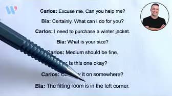 Learn English by Reading Dialogues - Doing Shopping (Beginners)