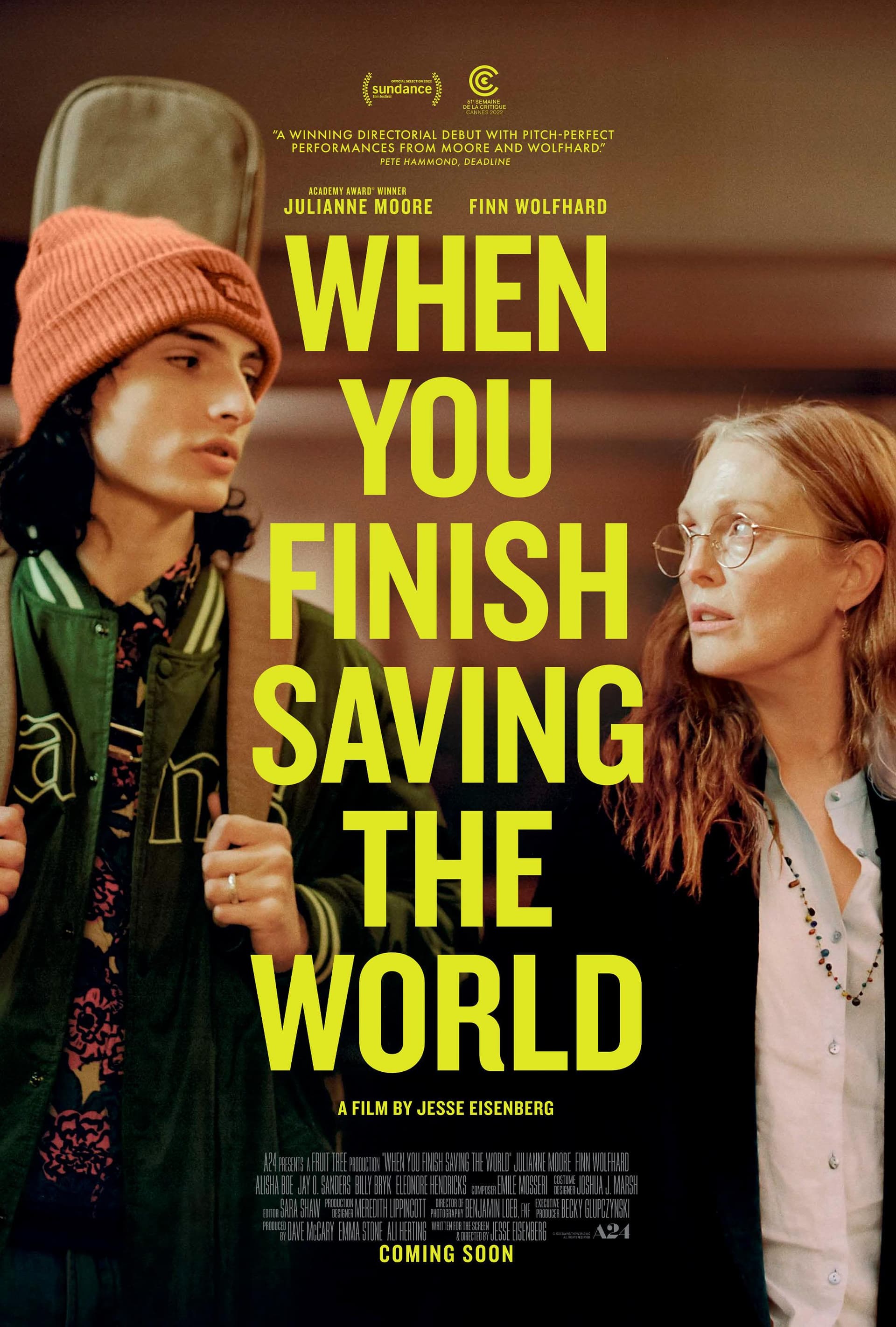 When You Finish Saving the World