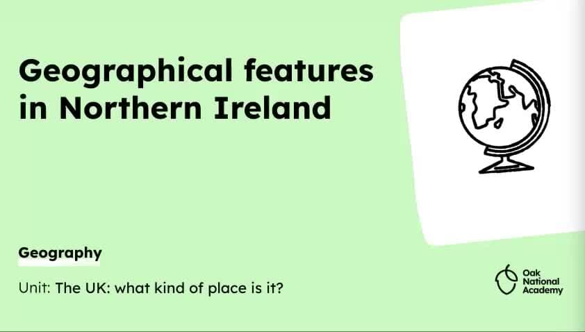 Geographical features in Northern Ireland