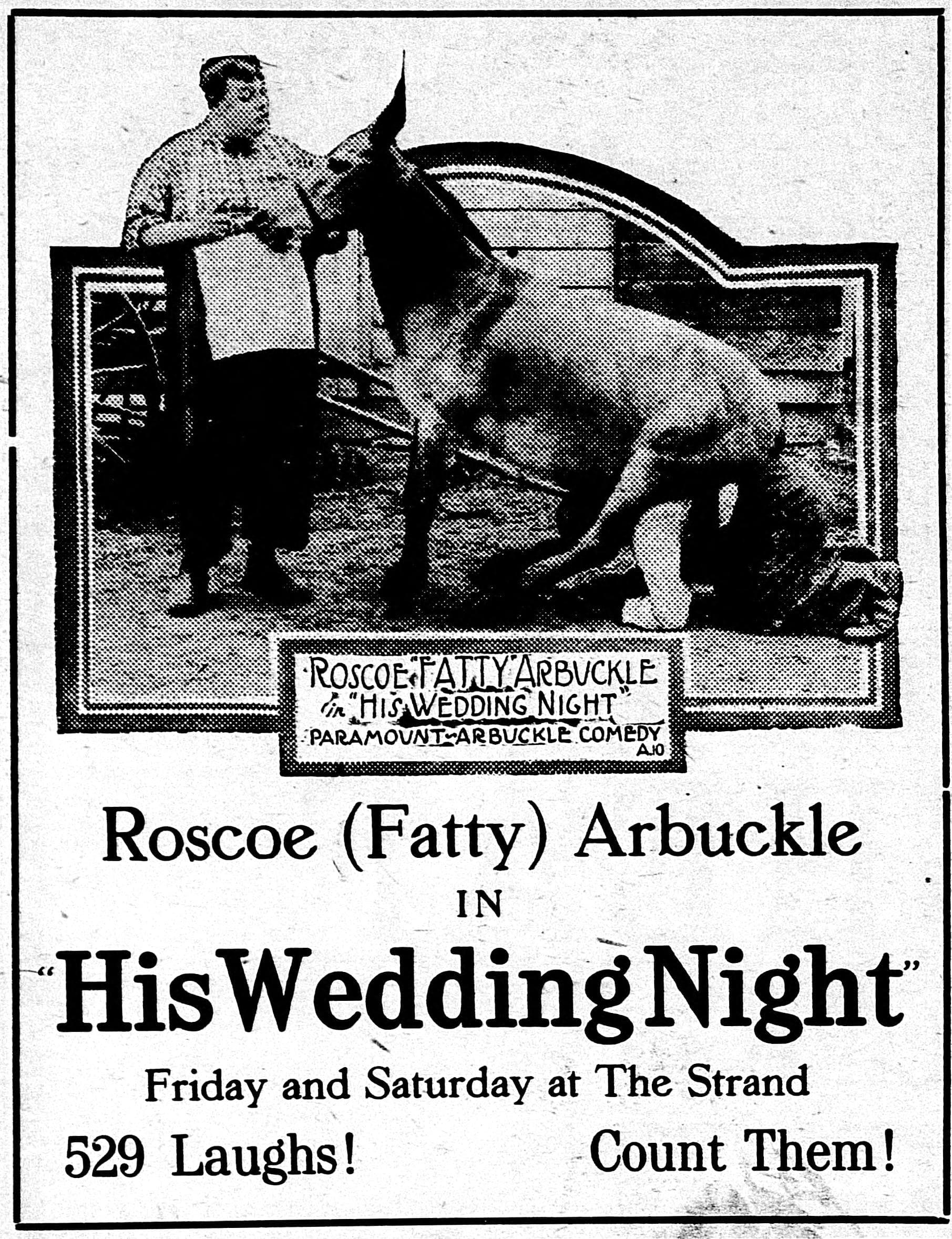 His Wedding Night