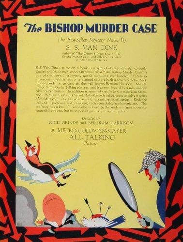 The Bishop Murder Case
